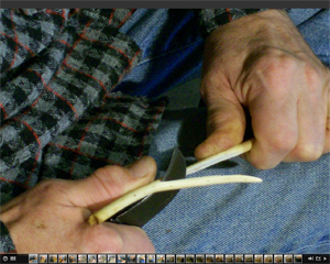fabrication d'un panier